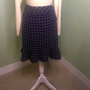 Pendleton Pleated Plaid Skirt